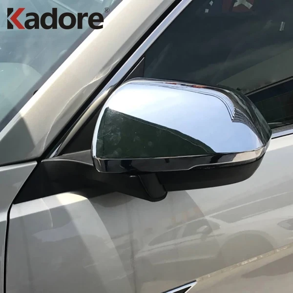 

For Volkswagen Atlas Teramont 2017 2018 2019 ABS Chrome Side Door Rearview Mirror Cover Trims Car Exterior Accessories