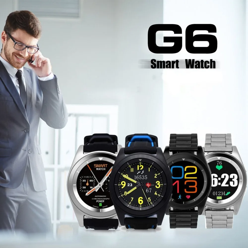 

Multi-function Intellgient Watch Support SIM Card Bluetooth Call Heart Rate Pedometer Sport Waterproof Smartwatch