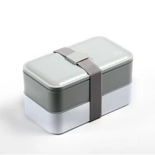 Rechteck Mittagessen Bento Behälter Camp Reise Frischhaltedose BPA FREI Material Dicht Mehrweg Mittagessen Container
