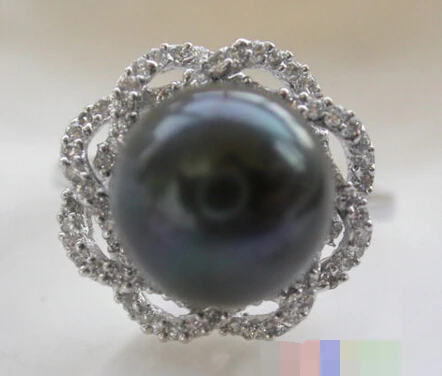 

07490 black ROUND PEARL
