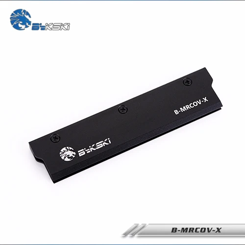 

Bykski memory heat sink RAM armor vest Aluminum alloy cooling jacket can used RAM water block 2 channels 4 channels B-MR-COV