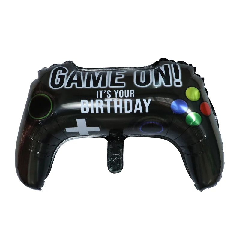 

1pc 63cm X 37cm Video Game Controller Aluminum Foil Balloon Children Boy's Party Field Decoration Internet Celebrity Balloons