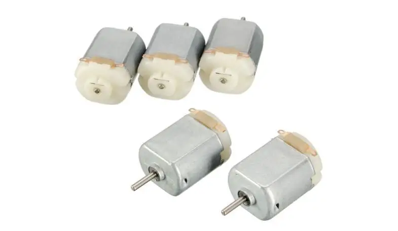 5 шт. 12v14000rpm Стандартный 130 мотор зеленый микро DC игрушка Мотор dc 6В 12В высокая