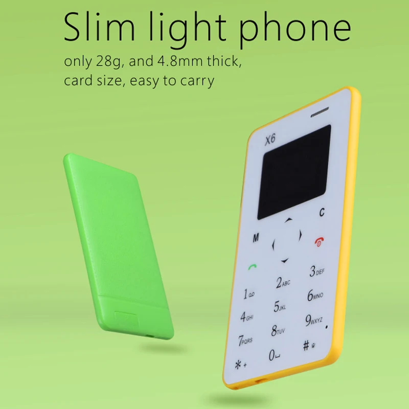 Aiek X6 Italian Arabic Dutch FM radio Ultrathin as bluetooth speaker bluetooth 3 0 Dialer vibration
