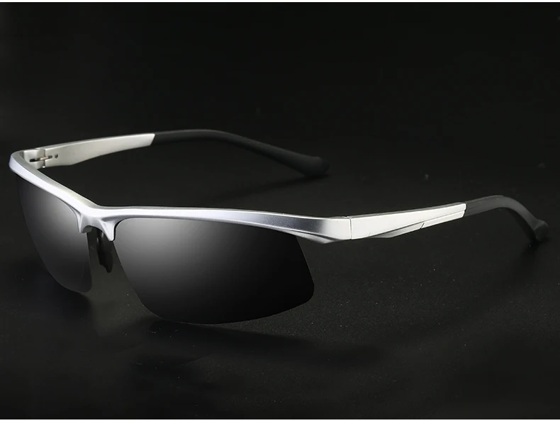 YSO солнцезащитные очки Для мужчин поляризационные UV400 алюминия и магния Frame TAC солнцезащитные очки вождения очки полу без оправы аксессуар для Для мужчин 8626