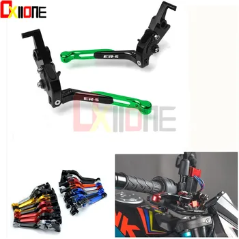 

Motorcycle Accessories CNC Aluminum Adjustable Folding Extendable Brake Clutch Levers For Kawasaki ER-5 ER5 ER 5 2004-2005