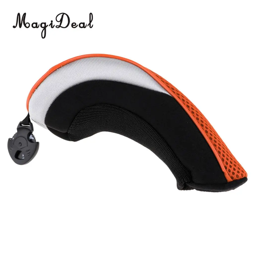 MagiDeal 7 Pieces Golf Hybrid UT Club Rescue Head Cover Headcover with Adjustable Number Tag Set - Durable & Portable