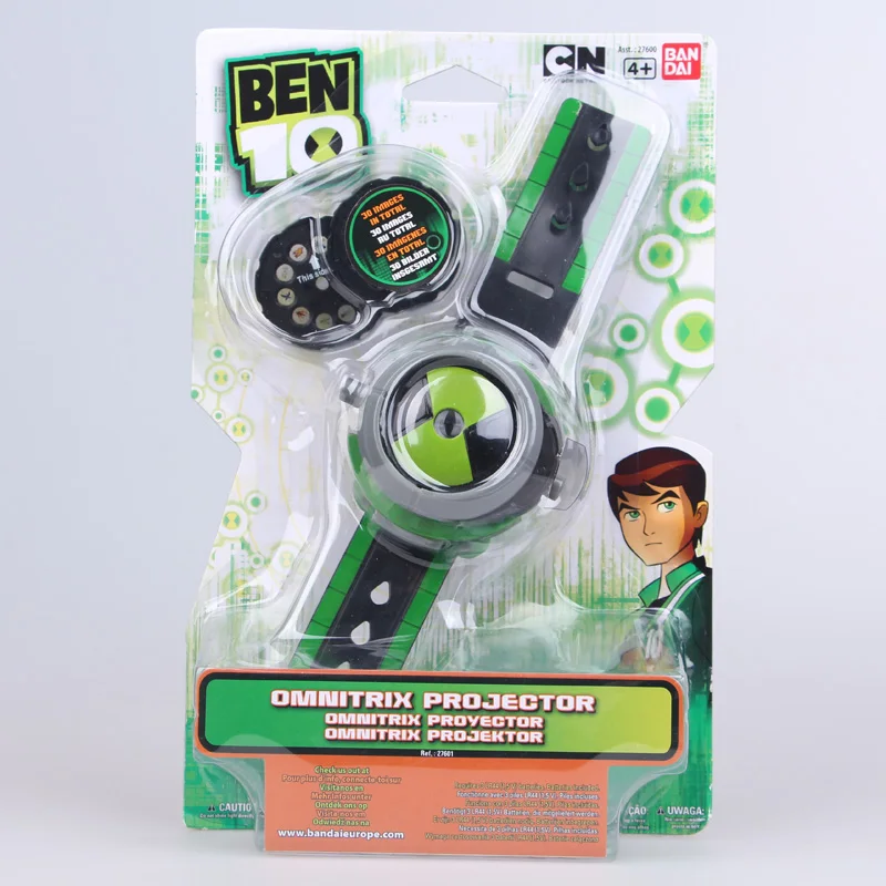 Ben 10 Ultimate Omnitrix часы Стиль Дети проектор часы Япония подлинные Ben10 часы игрушки наручные часы