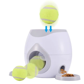 

Dog Pet Toys Tennis Automatic Throwing Machine Pet Ball Throw Device Thrower Chucker Toy Suitable For Cats And Dogs