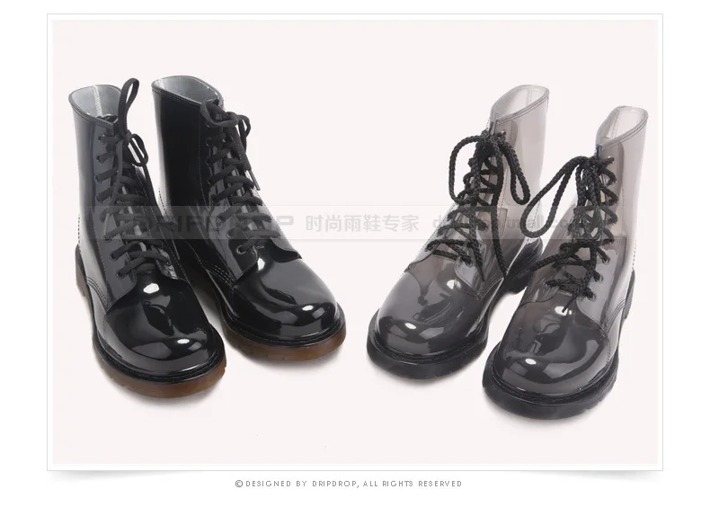 mens clear boots