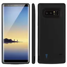 6500 мАч Внешний аккумулятор, блок питания, портативное зарядное устройство, адаптер, чехол, чехол для samsung Galaxy Note 8