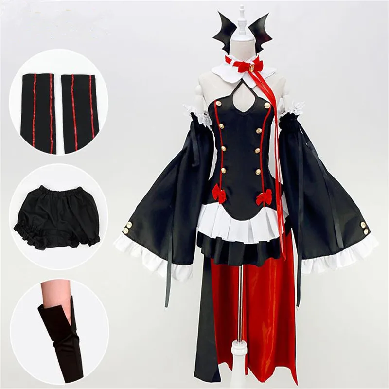 

Anime Seraph of the end Cosplay Krul Tepes Halloween dresses Free postage