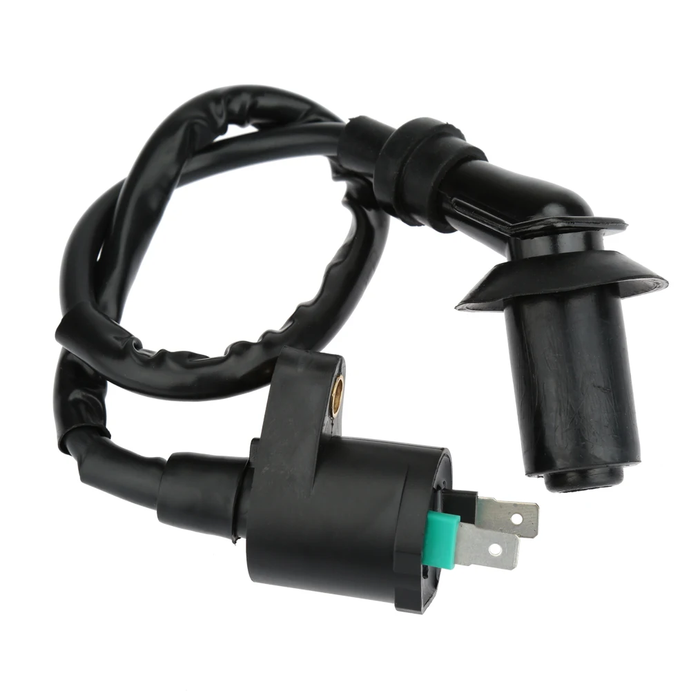 Motorcycle Ignition Coil GY6 50 150cc with Cable for ATVs Scooters Go