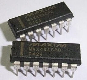 MAX491CPD MAX491 100 шт./лот DIP IC | Электронные компоненты и принадлежности
