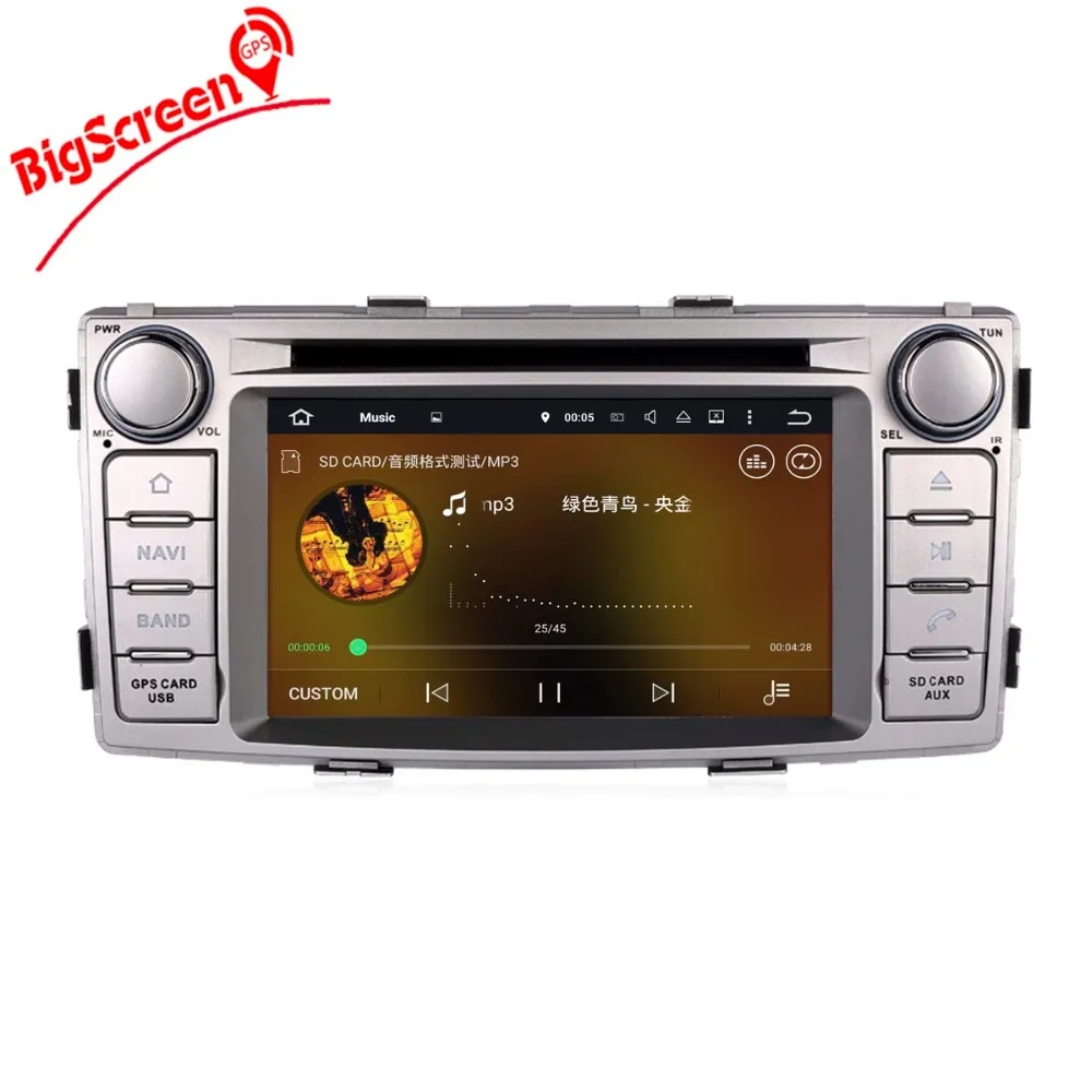 Flash Deal Android8.0 7.1 System Octa 8 Core Car DVD Player GPS Navigation For TOYOTA HILUX 2012-2015 Headunit Multimedia Autoradio Monitor 5