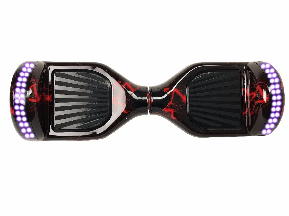  6.5 Inch Hoverboard Manillar Electric Scooters Self Balancing Scooter Gyroscope Two Wheels Overboard LED Light+Bluetooth (20)