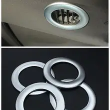Подкладке люк Кондиционер Vent Выход Обложка отделка 4 шт. пригодный для Ford Explorer 2011 2012 2013
