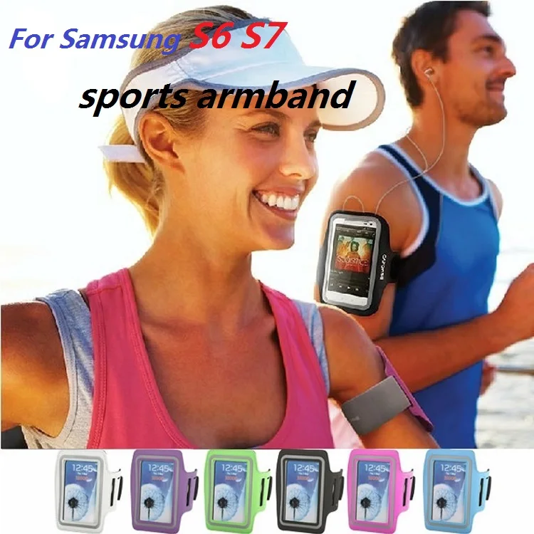 

For Samsung Galaxy S3 S4 S5 S6 S6 S7 Edge S8 Cover Sport Arm Case Accessories for running Outdoor Sport Arm Band brassard Case