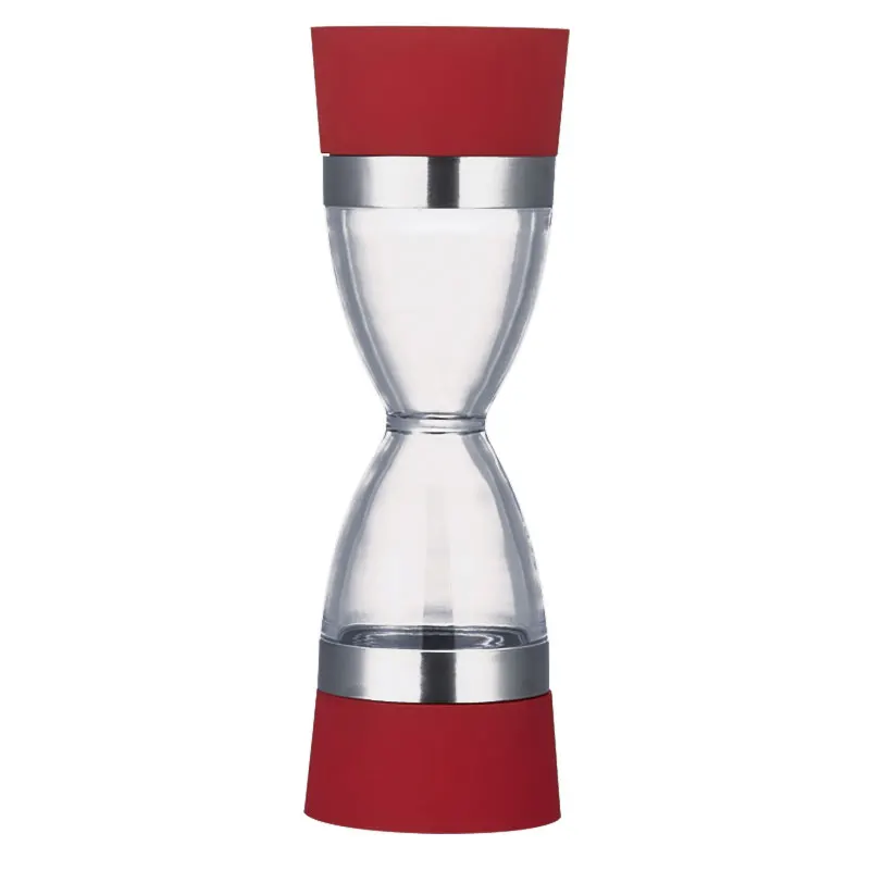

Kitchen 2 in 1 Salt Pepper Spice Grinder Acrylic & Plastic Muller Mill Seasoning Grinding Tool For Drop Shipping