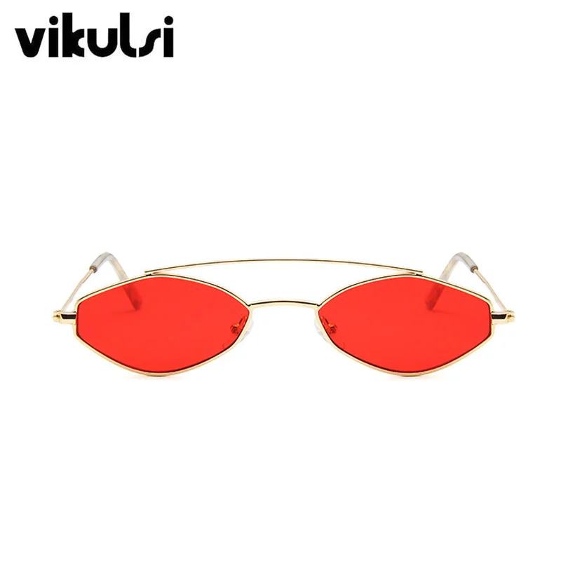Милые сексуальные женские солнцезащитные очки кошачий глаз новые ретро маленькие двойные солнечные очки кошачий глаз женские винтажные Оттенки для женщин UV400