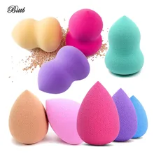 Bittb, 2 шт./6 шт., губка для макияжа, нет, латексная губка, увеличивающая рост, пудра, пуховка, сухая, влажная, косметическая пуховка, красота, эфирные губки для основы