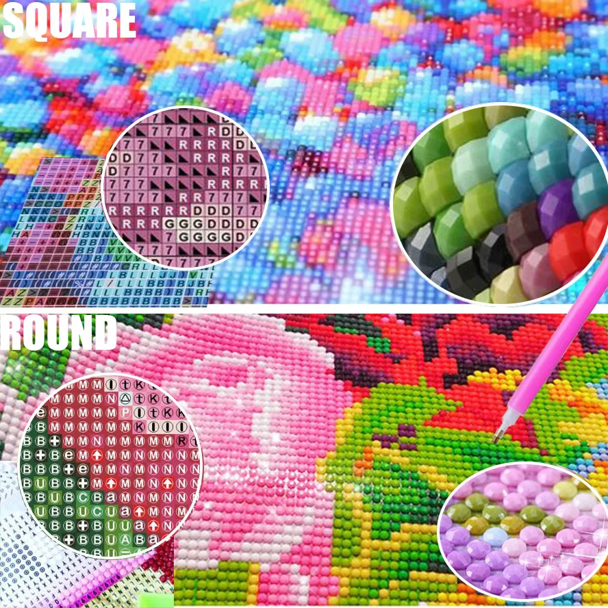 DIY фото на заказ 3d Алмазная картина наборы для вышивки крестиком 5D квадратная