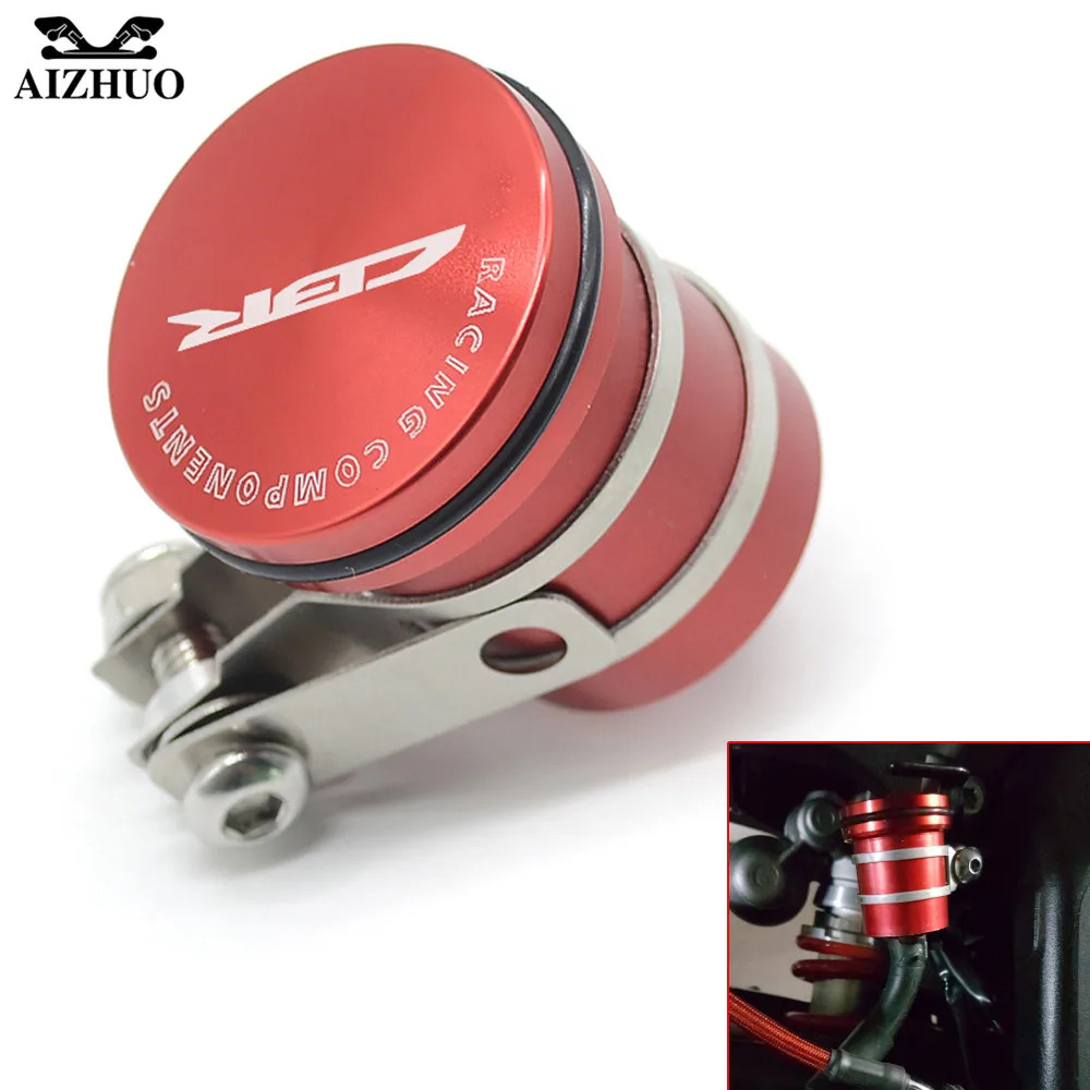 Universal Motorcycle Brake Fluid Reservoir Clutch Tank Oil Fluid Cup For HONDA CBR954RR CR125R CR CRF 250R 450R CBR VTR 98-2018