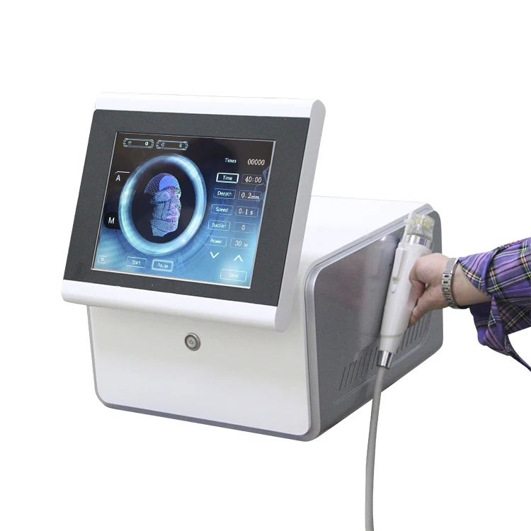 

Exclusive 64-pin 25-pin 10-pin anti-wrinkle lifting gold RF 360-degree rotating beauty instrument