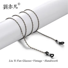 Sunglasses Lanyard Strap Necklace Metal Eyeglass Glasses Chain Cord Reading Glasses Anti-slip Chain metal paint sunglasses sweater chain