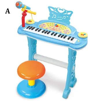 

Multifunction 37 Key Kids Electronic Keyboard Piano Toy Microphone Music Children Keyboard Musical Instrument Learning Toys