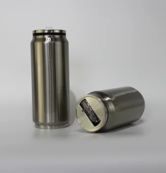 

60pcs Blank Sublimation 500ml Creative Eco-friendly DIY Stainless Steel Coke Can DS002