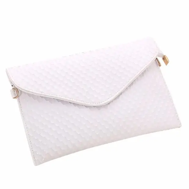 Популярная индивидуальная простая Женская однотонная сумка через плечо сумка-мессенджер сумочка клатч Сумочка Портмоне