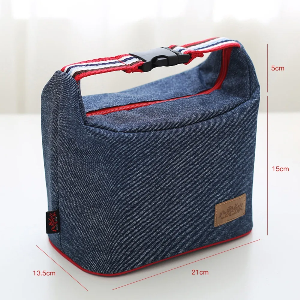 Сумка для ланча Термоизолированный Ланч-бокс большая сумка-охладитель Bento мешок ланч-контейнер школьные сумки для хранения еды