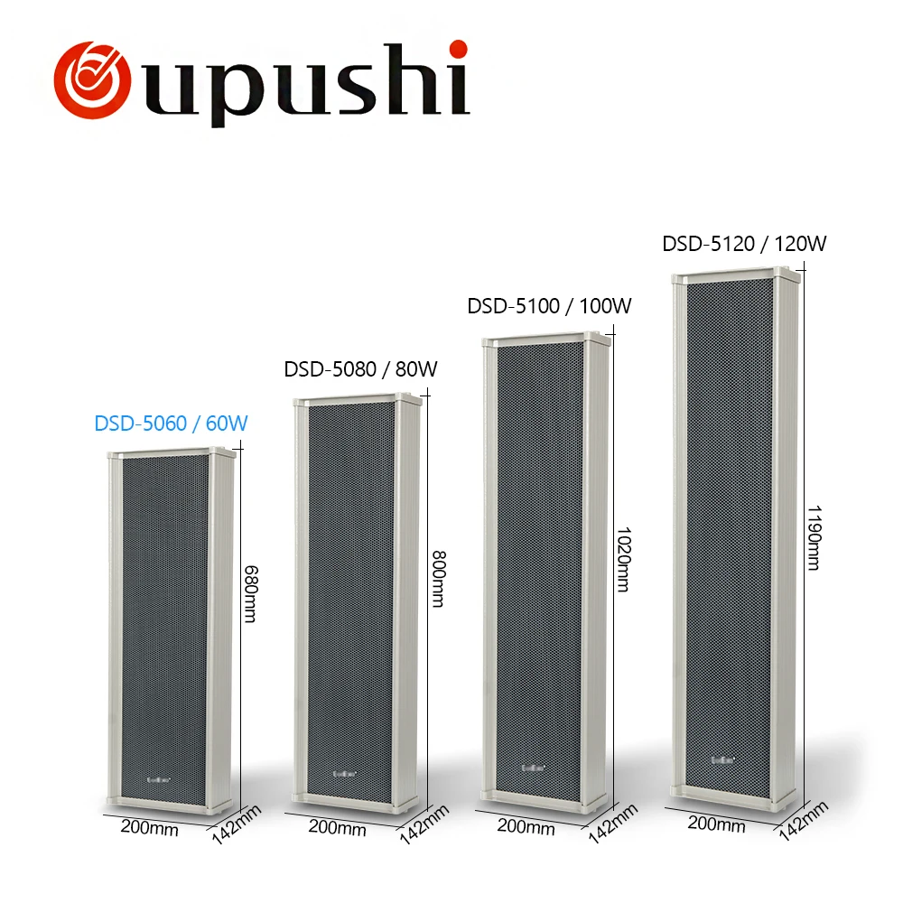 Oupushi DSD 5060 4 5 дюймов Акустическая система 60 Вт Водонепроницаемый музыкальные