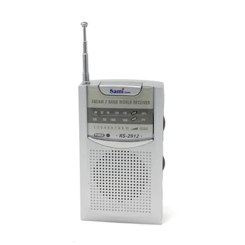

Sami-Radio 2 bands AM/FM pocket with headphones