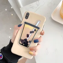 Мягкий Жидкий зыбучий песок пузырьковый чай чехол для телефона для iPhone XS MAX XR X 8 7 6S 6 Plus мягкая задняя крышка для OPPO для huawei Coque