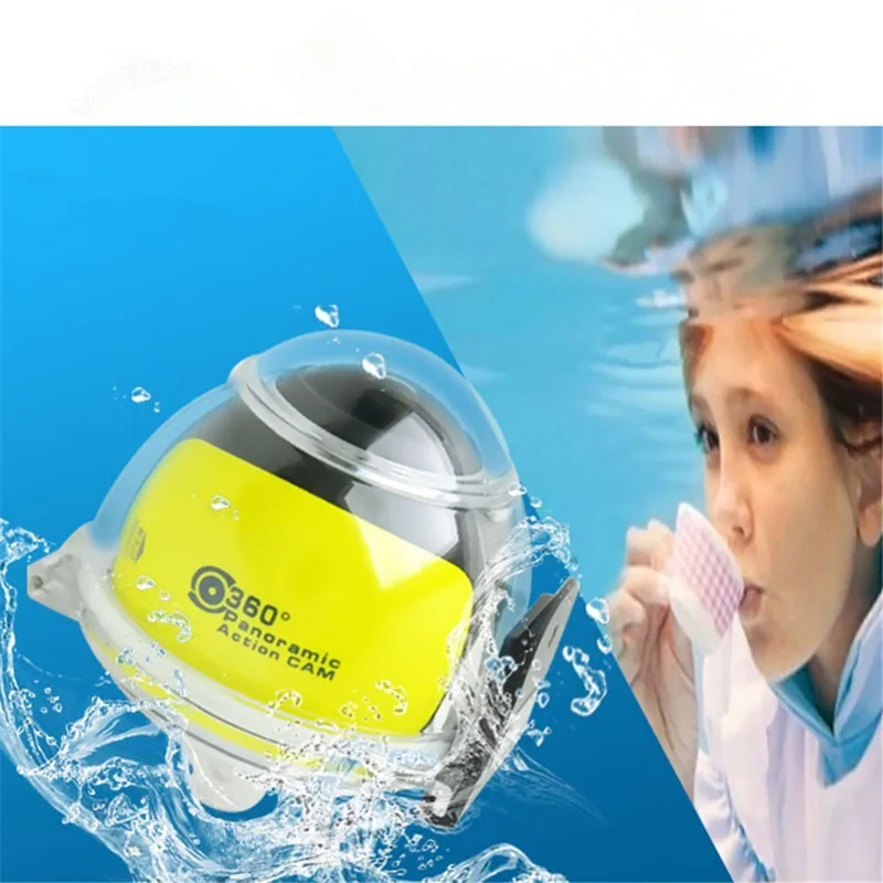  360 Action Camera Wifi Mini 2448*2448 Ultra HD Mini Panorama Camera 360 Degree Sport Driving VR Cam