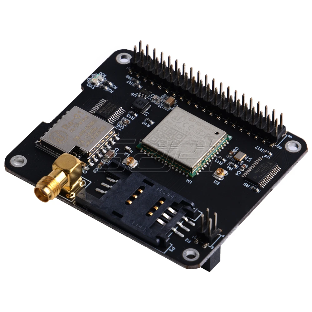 52Pi IoT Node(A) один из DockerPi серии модуль содержит GSM, gps, Lora для Raspberry Pi 4 B для Raspberry Pi все модели