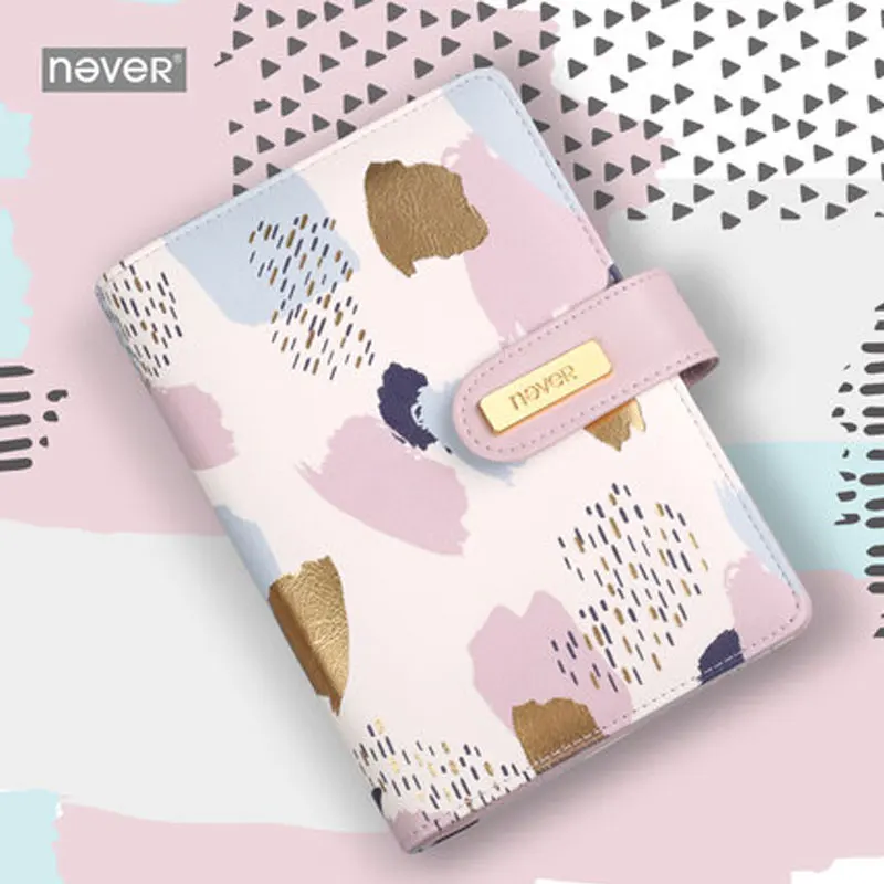2019 Новое поступление необычный планировщик формата Never A6 блокнот с 6 широкими