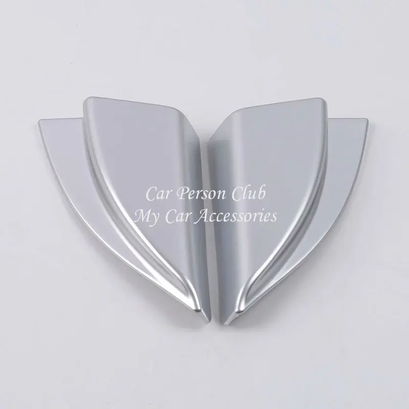 

For Hyundai Tucson 2019 Front Door Window Pillar Inner Triangle A Column Cover Trims ABS Chrome Sticker Car-styling Accessories