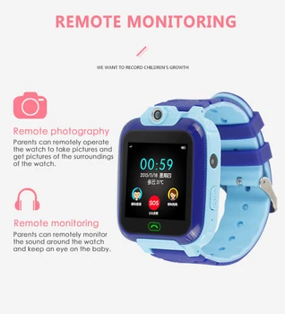 

Kids Anti-Lost Smart Watch LSB Remote Monitor Tracker S0S SIM Call Baby Children Intelligent Sport IP67 Waterproof Alarm Watches