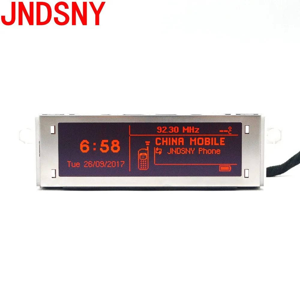 JNDSNY красный экран с поддержкой USB и Bluetooth монитор 12 контактный для Peugeot 307 207 408 citroen