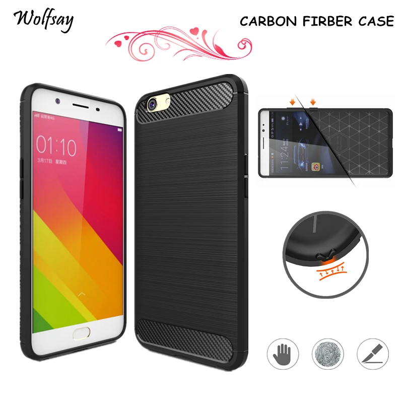 Wolfsay For Phone Cover Oppo F1s Case A59M A59T Rubber Silicone Luxury Fundas A59 - |