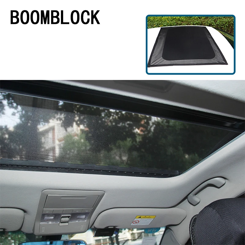 

BOOMBLOCK 95*55CM Car Styling Sunroof Sun Block For Renault Megane 2 3 Duster Logan Honda Civic 2006-2011 Fit Accord