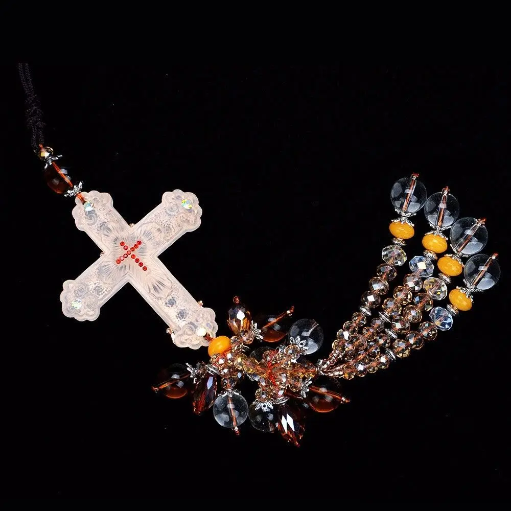 Car Pendant Hanging Ornament Accessories The Cross of Christ Car