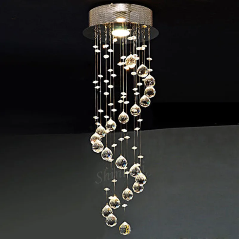Aliexpress.com : buy modern clear waterford spiral sphere light ... Simples décor Lustres