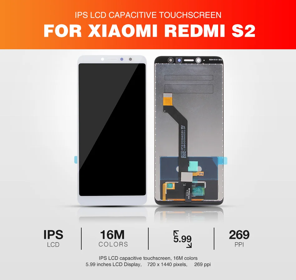 Для Xiaomi Redmi S2 ЖК-дисплей 10 сенсорный экран для Redmi Y2 ЖК-дигитайзер дисплей Замена Ремонт Запасные части