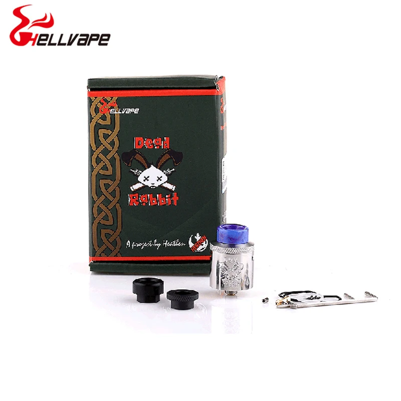 Оригинальная электронная сигарета Hellvape Dead Rabbit 24 мм RDA атомайзер танк вейп для 510