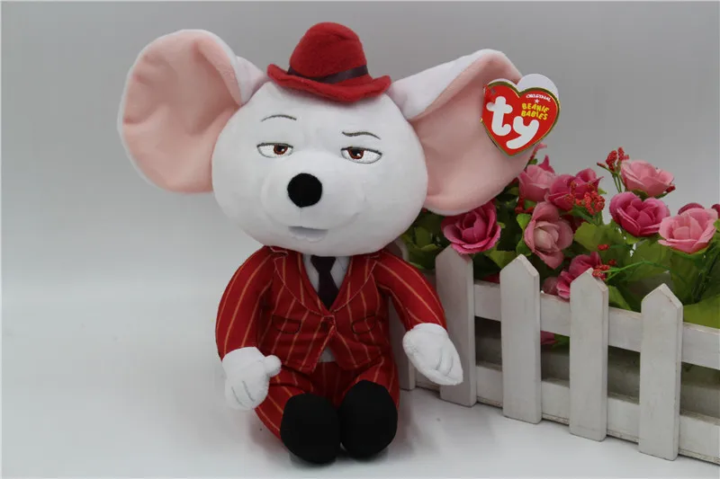 NEW RELEASE Movie SING Official TY Plush Toy 7" Mike Mouse ...