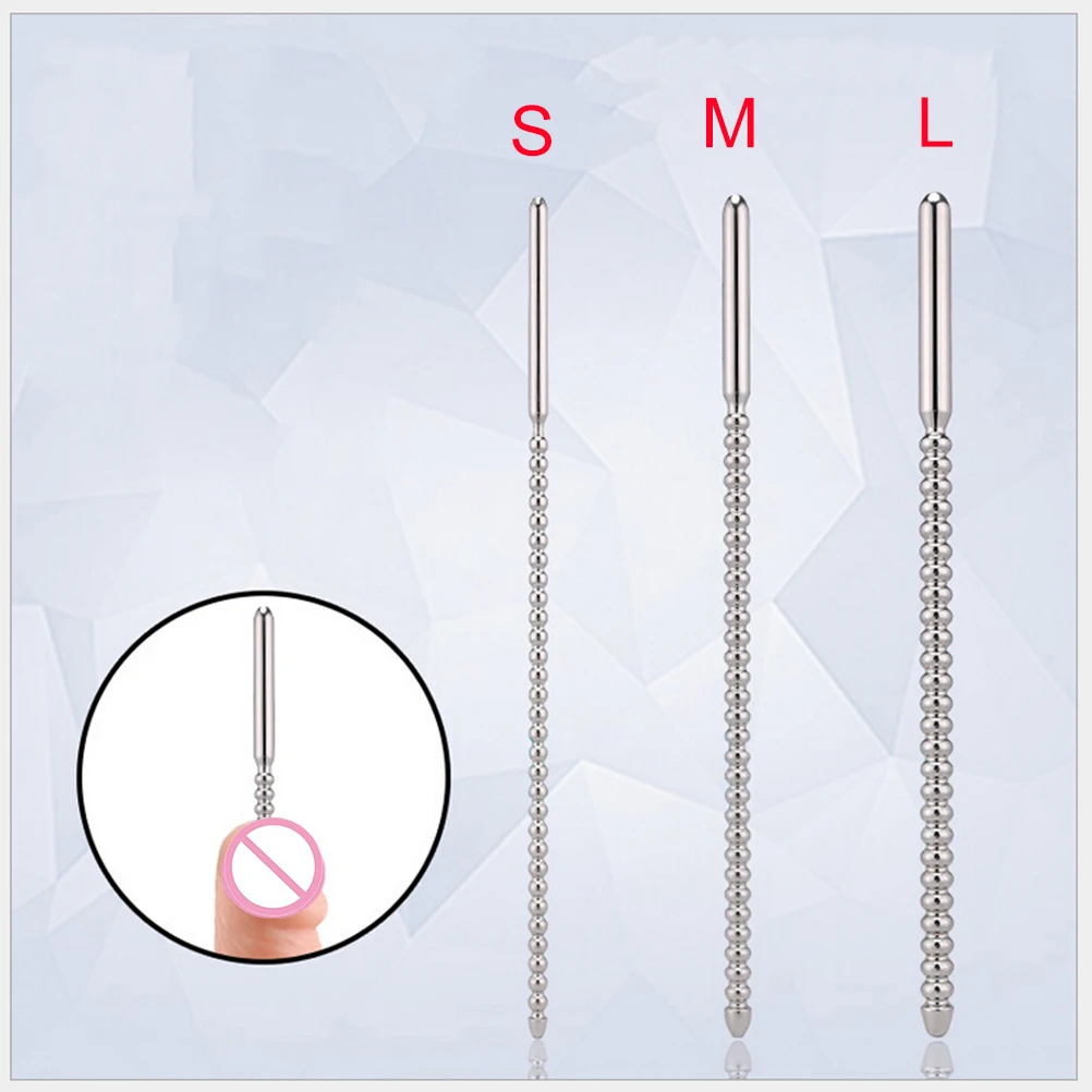 

6/8/10mm Electro Shock Penis Plug Catheters Sounds Urethral Dilators Masturbator Stainless Steel Sex Toys for Men Adult Products